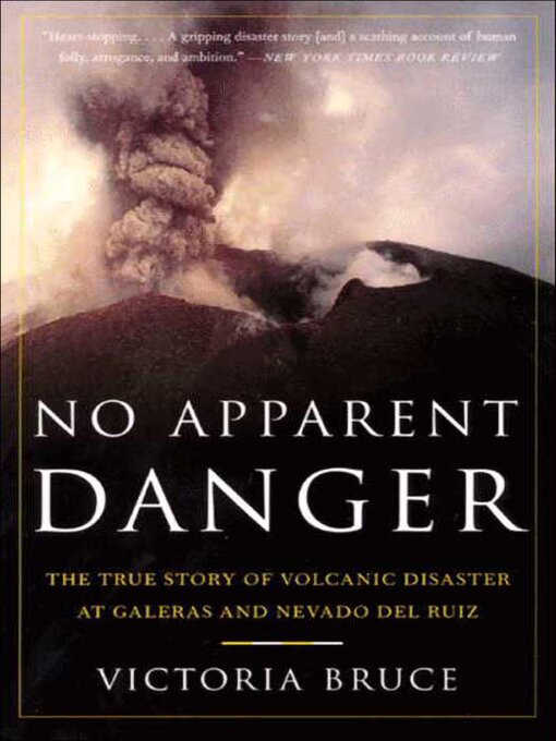 Title details for No Apparent Danger by Victoria Bruce - Available